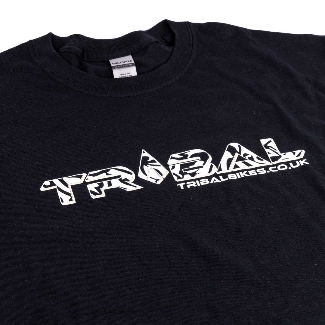 Tribal BMX Tribal Zebra T-Shirt - Black