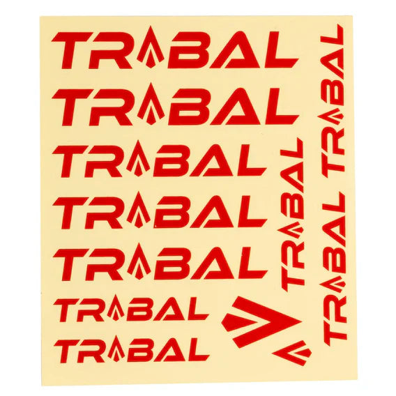 Tribal BMX Tribal Sticker Sheet - Red