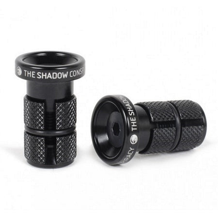 Shadow Slim Deadbolt Bar Ends - Black