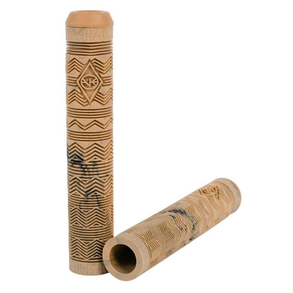 Shadow Gipsy DCR Flangeless Grips - Gum Tie Dye