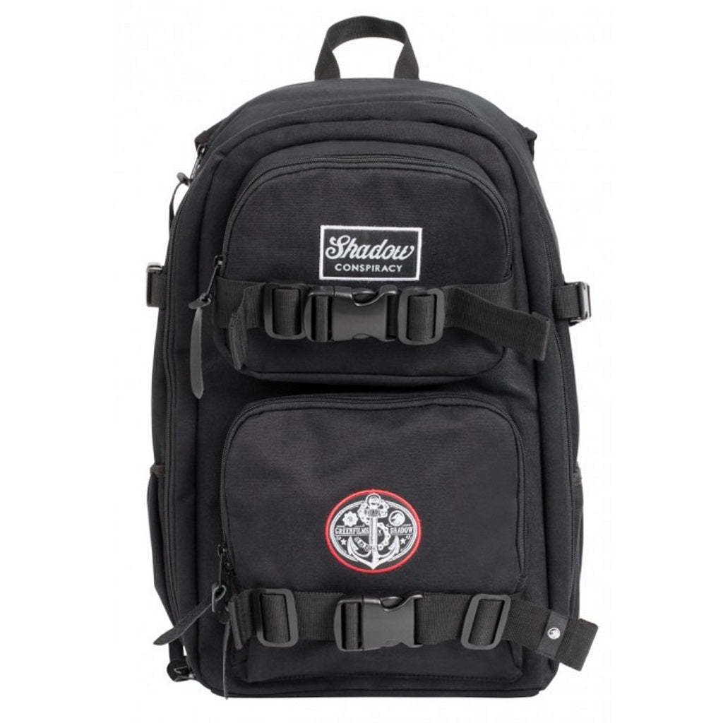Shadow X Greenfilms Mark III DSLR Backpack - Black With Crow Camo Interior