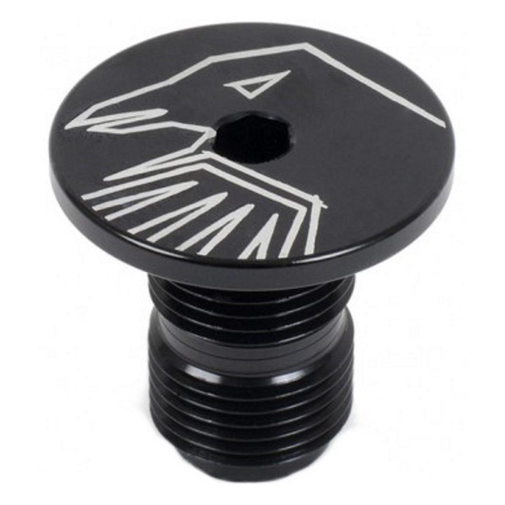 Shadow Odin Fork Top Cap - Matt Black H18