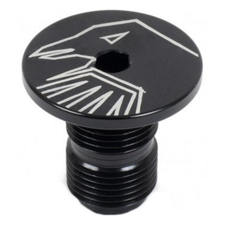 Shadow Odin Fork Top Cap - Matt Black H18