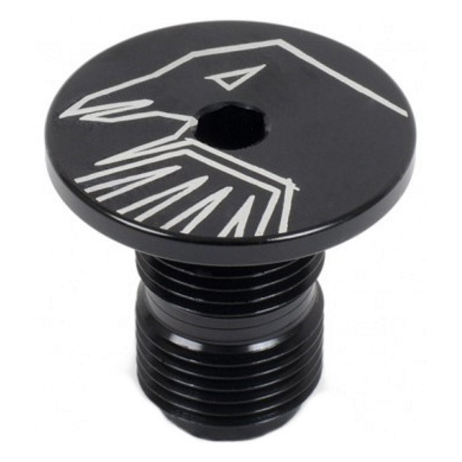 Shadow Odin Fork Top Cap - Matt Black H18