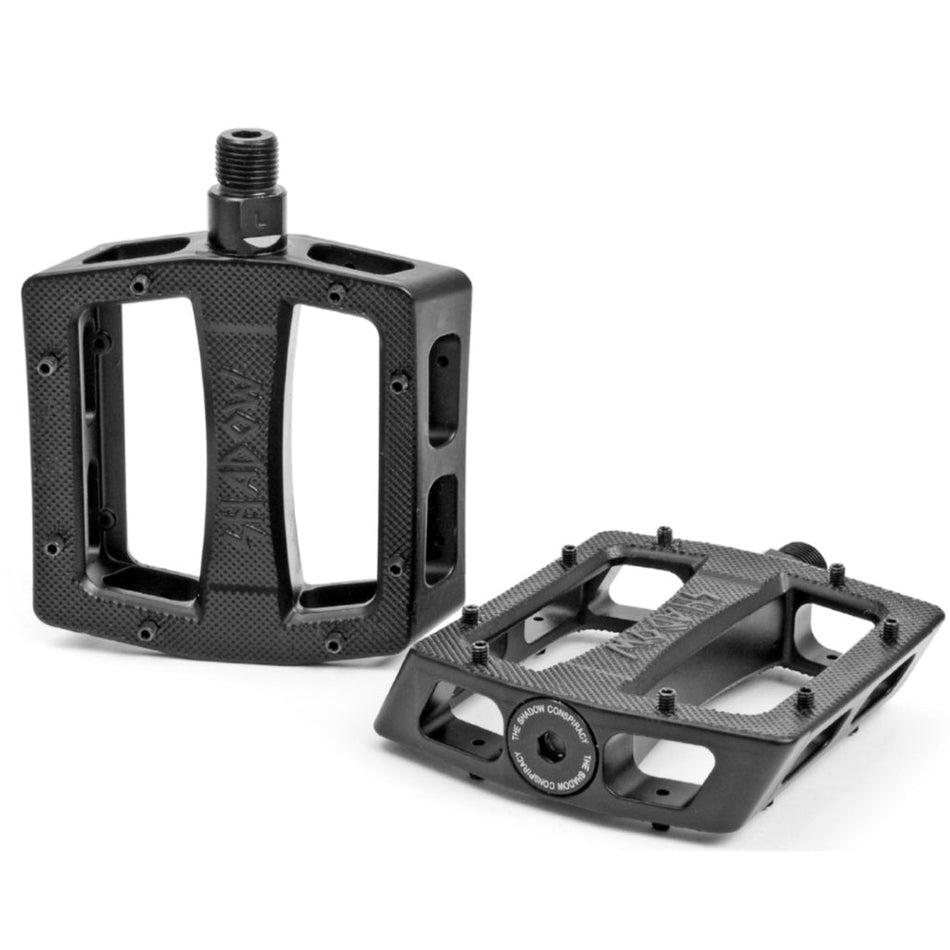 Shadow Ravager Alloy Pedals - Black 9/16"