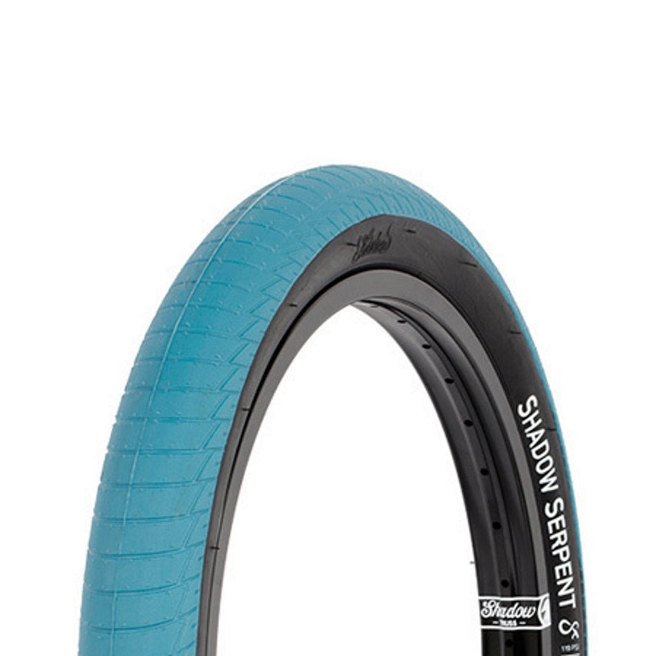 Shadow Serpent Tyre - Polar Pop Blue With Black Sidewall 2.30"
