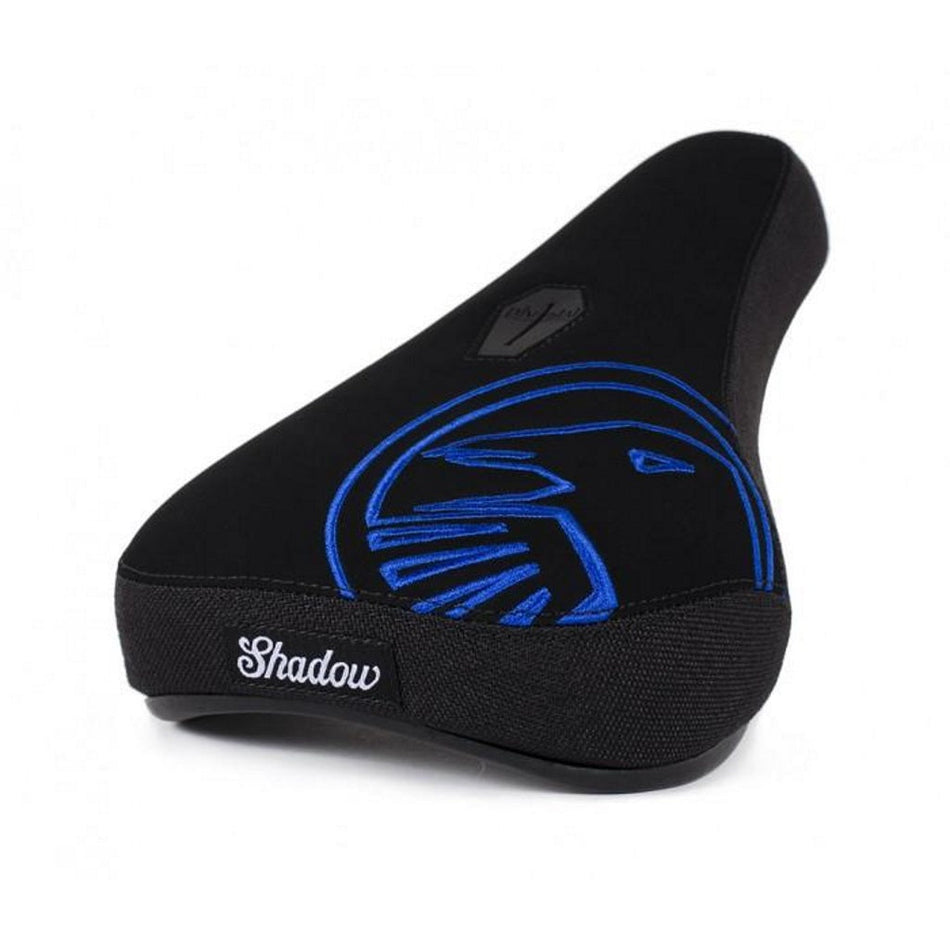 Shadow Crow Mid Seat - Black With Perma Blue Embroidery
