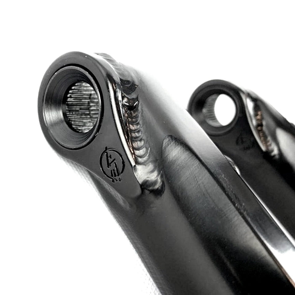 Shadow Killer Cranks - Black 165mm