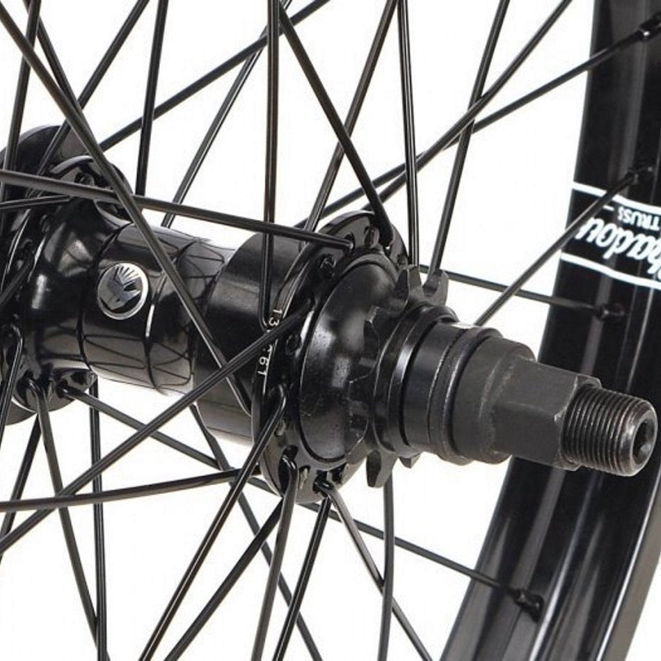 Shadow LHD Symbol rear wheel Black 9 tooth