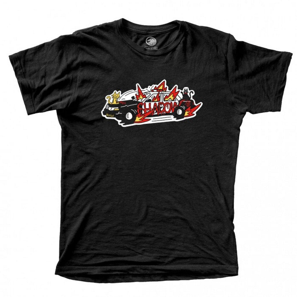 Shadow Cat Riot T-Shirt - Black