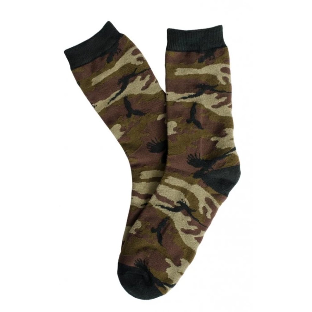 Shadow Crow Camo Crew Socks