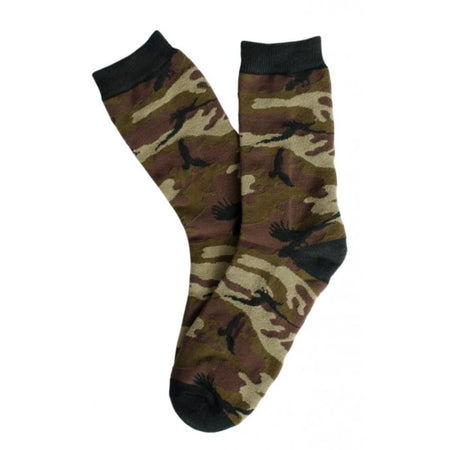 Shadow Crow Camo Crew Socks