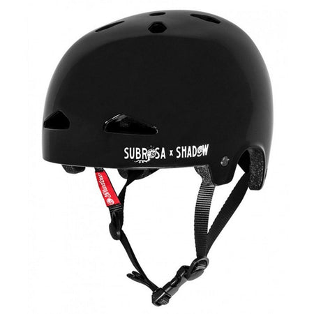 Shadow X Subrosa Feather Weight In-Mold Helmet - Gloss Black