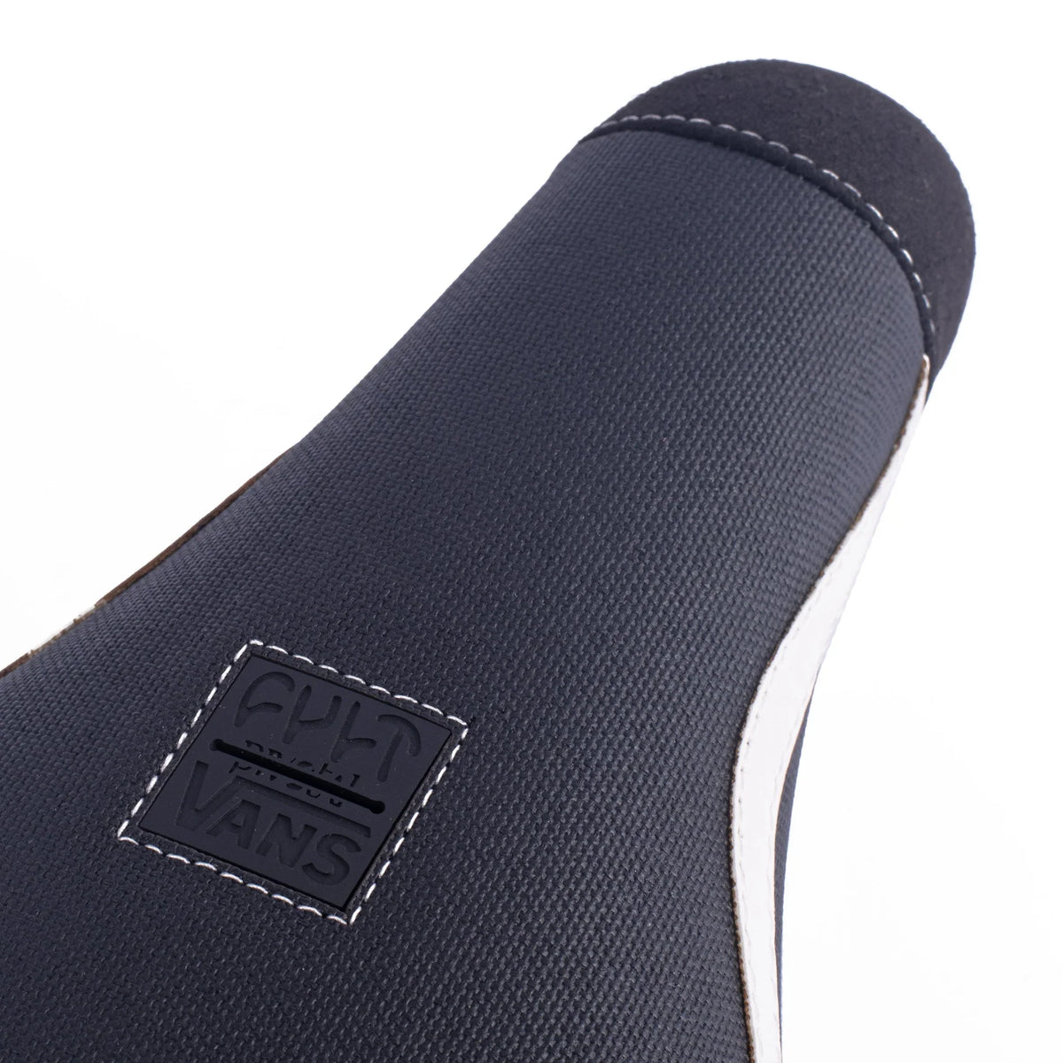 Cult X Vans Old Skool Padded Pivotal Seat - Black With White Stripe, Gum Base