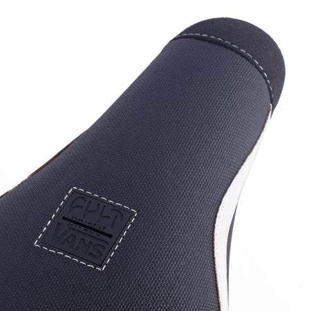 Cult X Vans Old Skool Padded Pivotal Seat - Black With White Stripe, Gum Base
