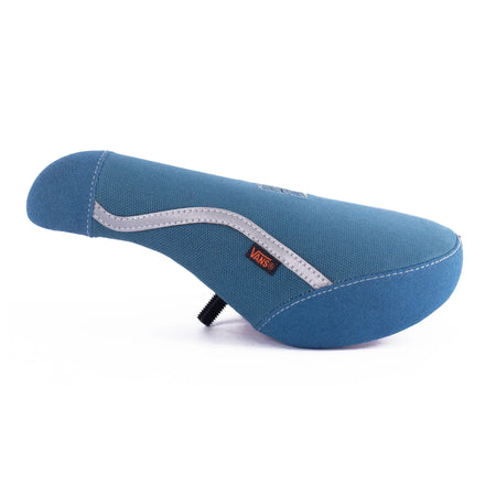 Cult X Vans Old Skool Padded Pivotal Seat - Blue With Silver Stripe, Gum Base