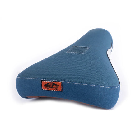 Cult X Vans Old Skool Padded Pivotal Seat - Blue With Silver Stripe, Gum Base